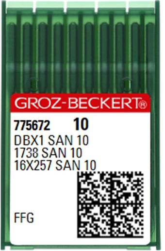 Groz Beckert Düz Makine İnce Dip Dikiş İğnesi / DBX1 (SAN-10)